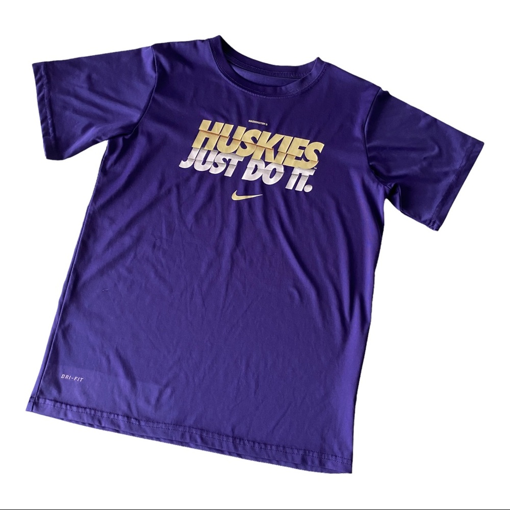 Nike University of Washington Huskies shirt. size L (youth). Unisex